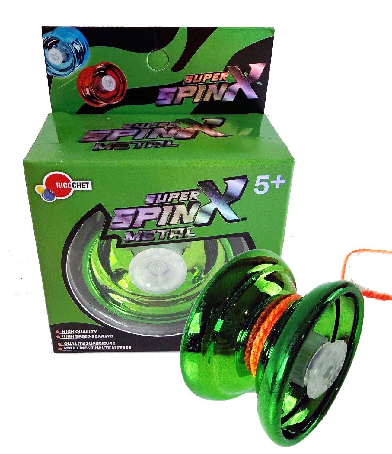 Yo-yo Superspin en métal à roulement à billes