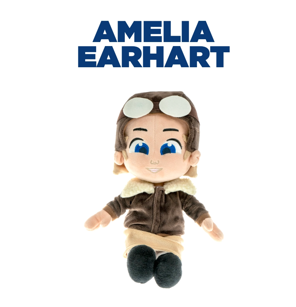 Poupée pionnière - Amelia Earhart de Little Rebels