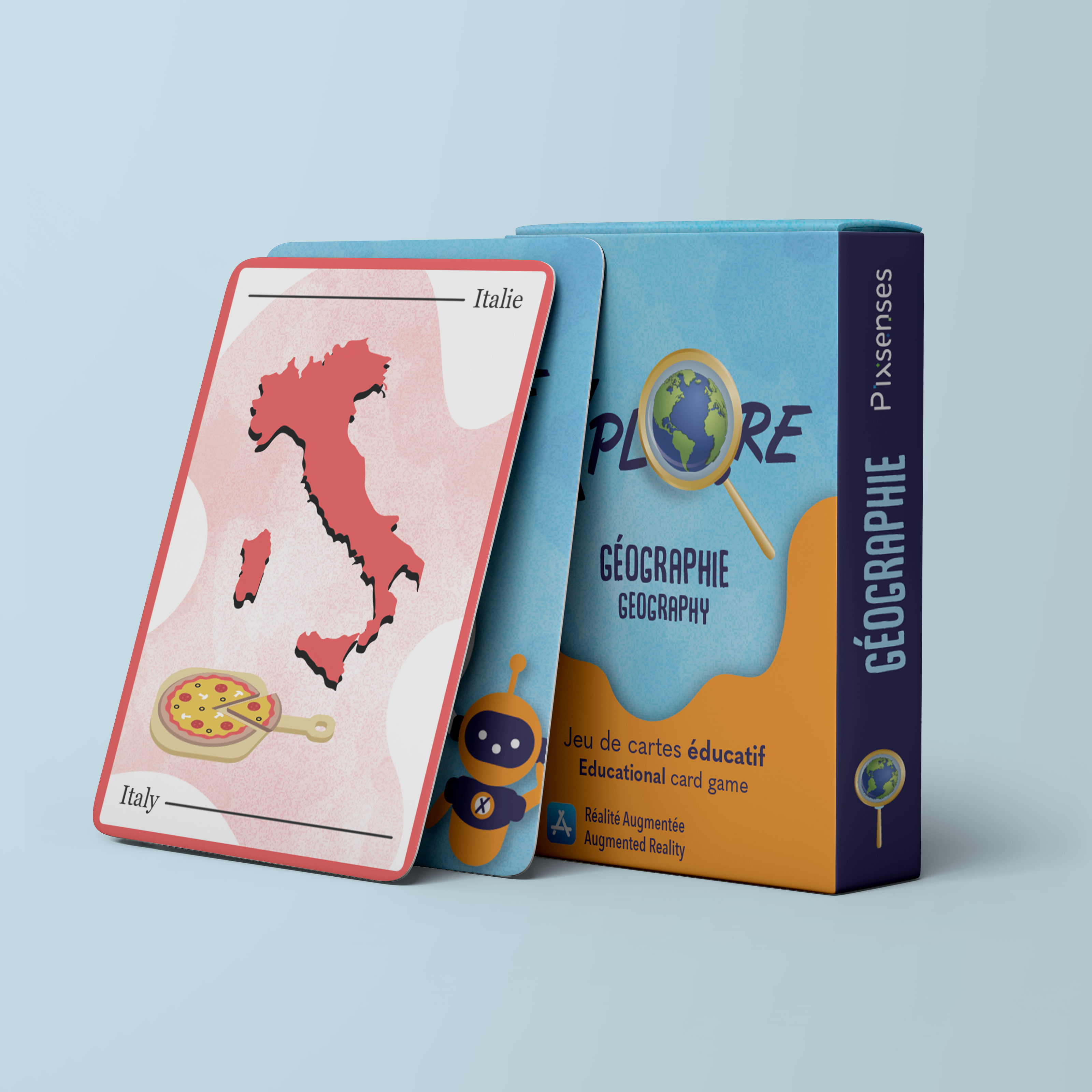 Xplore Géographie - Cartes 3D en réalité augmentée