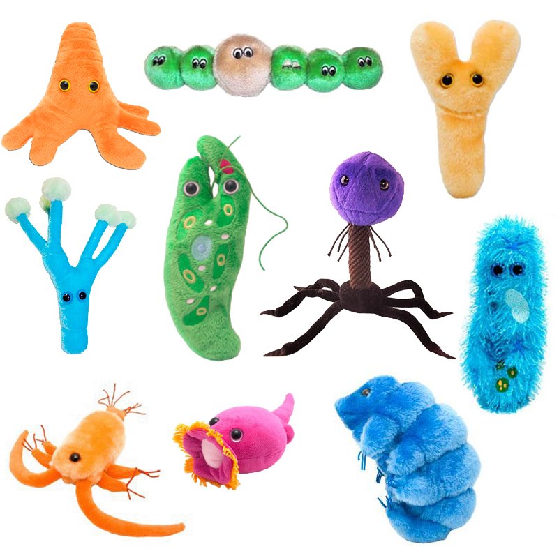 Collection Microbes géants 3 de 3 - Les gentils et inoffensifs