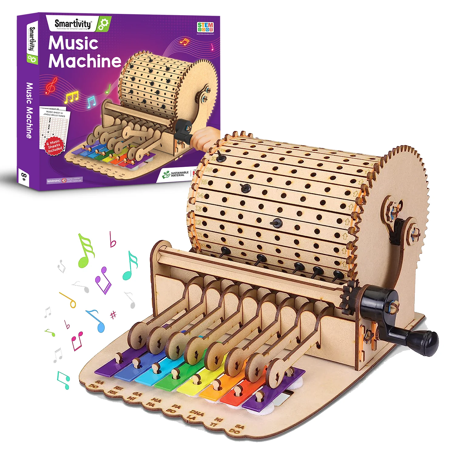 Boîte à musique mécanique à construire