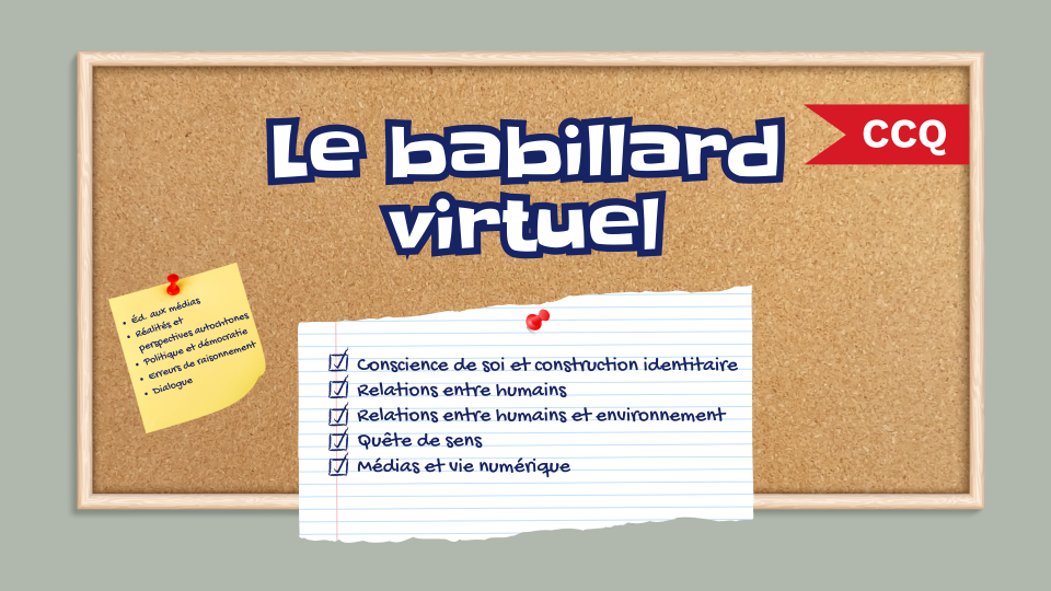 Babillard virtuel CCQ