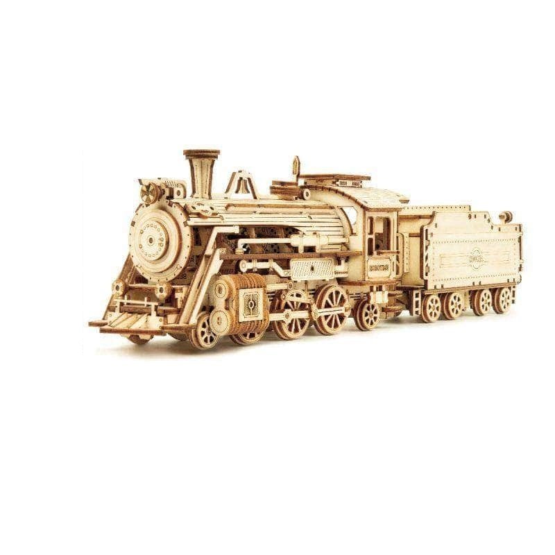 Locomotive en bois à construire