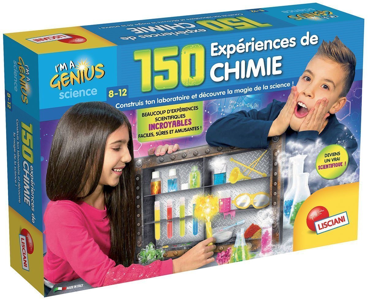 I'm a genius 150 expériences de chimie