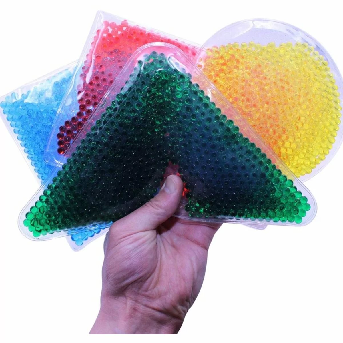 Ensemble de formes sensorielles avec billes en gel