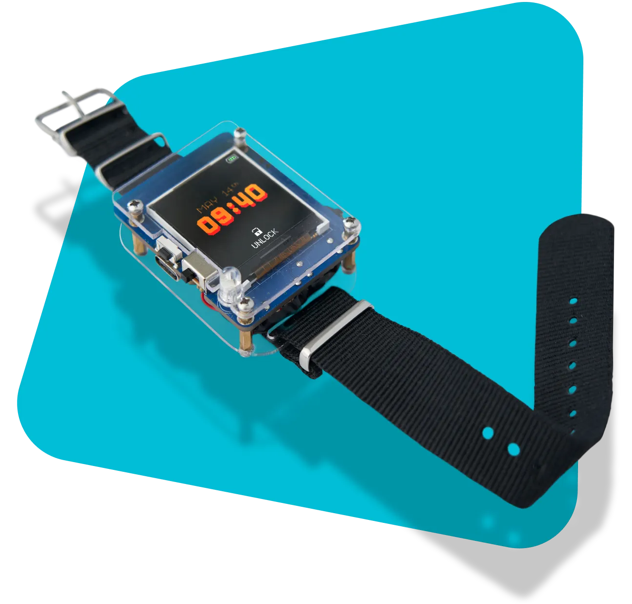 Montre intelligente programmable à construire