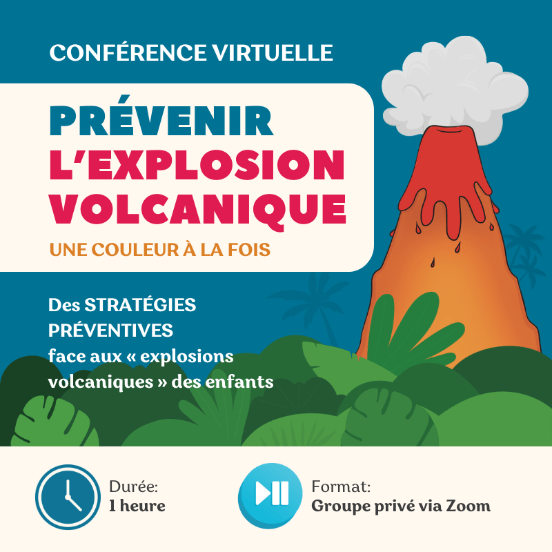 Conférence virtuelle- Prévenir les explosions volcaniques, une couleur à la fois