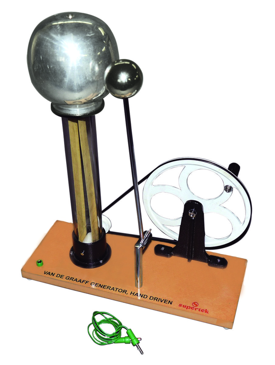 Générateur d'électricité statique Van de Graaff
