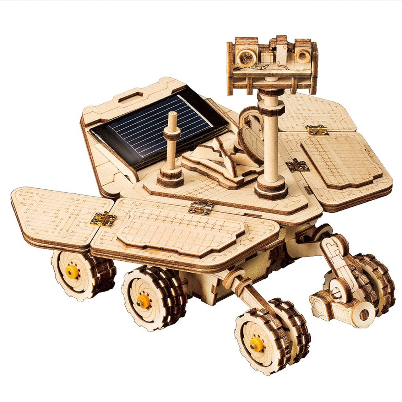 Rover spatial à l'énergie solaire - Ensemble de bois à construire