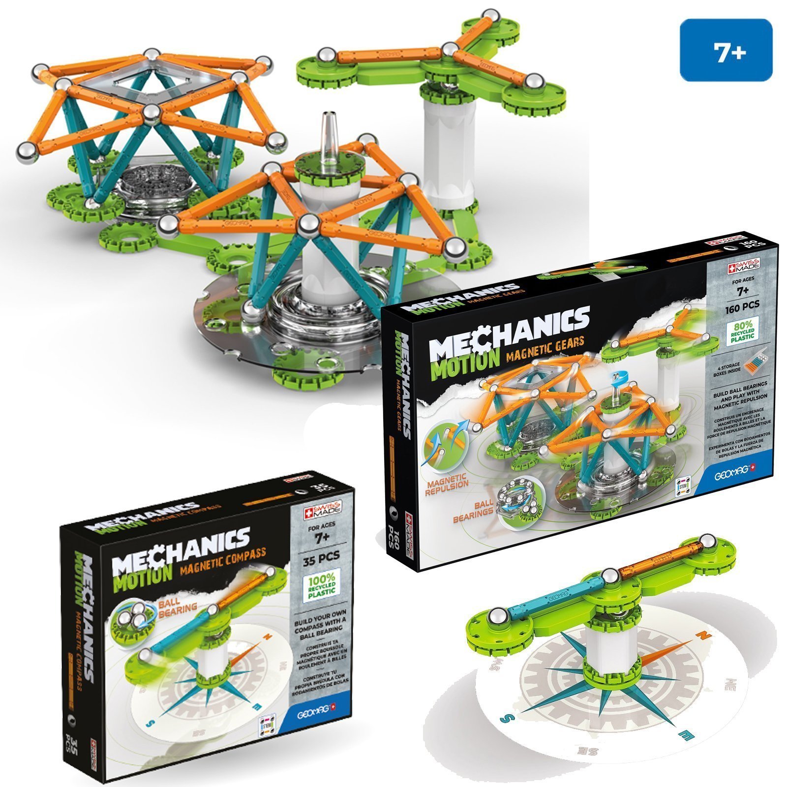Geomag Mécanique Mouvement (emballage légèrement encommagé)