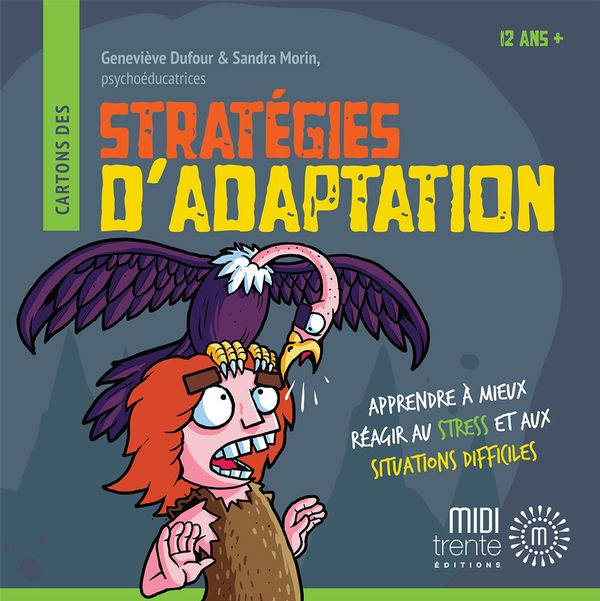Cartons des stratégies d'adaptation