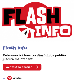 Actus adaptées (flash info)