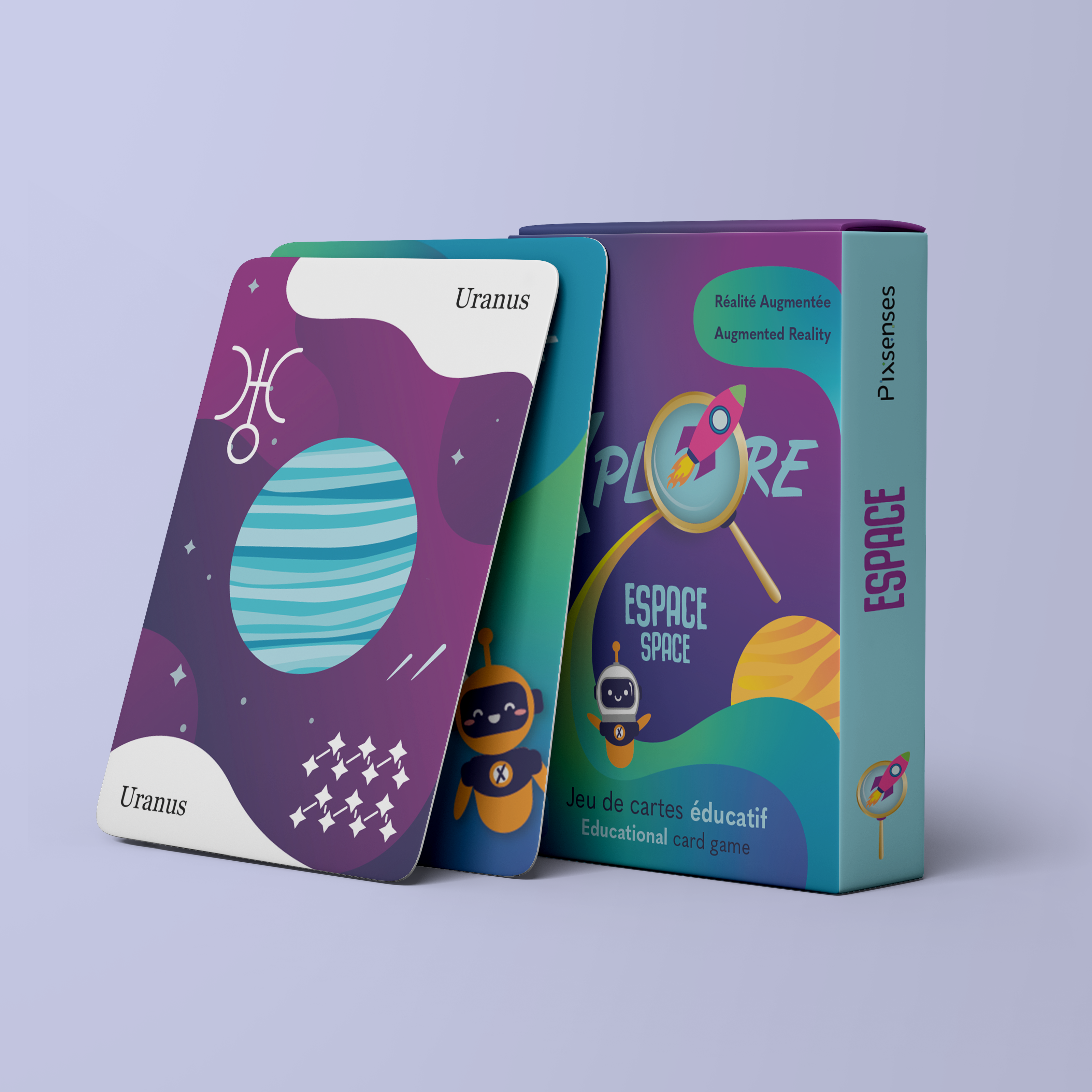 Xplore Espace - Cartes en réalité augmentée