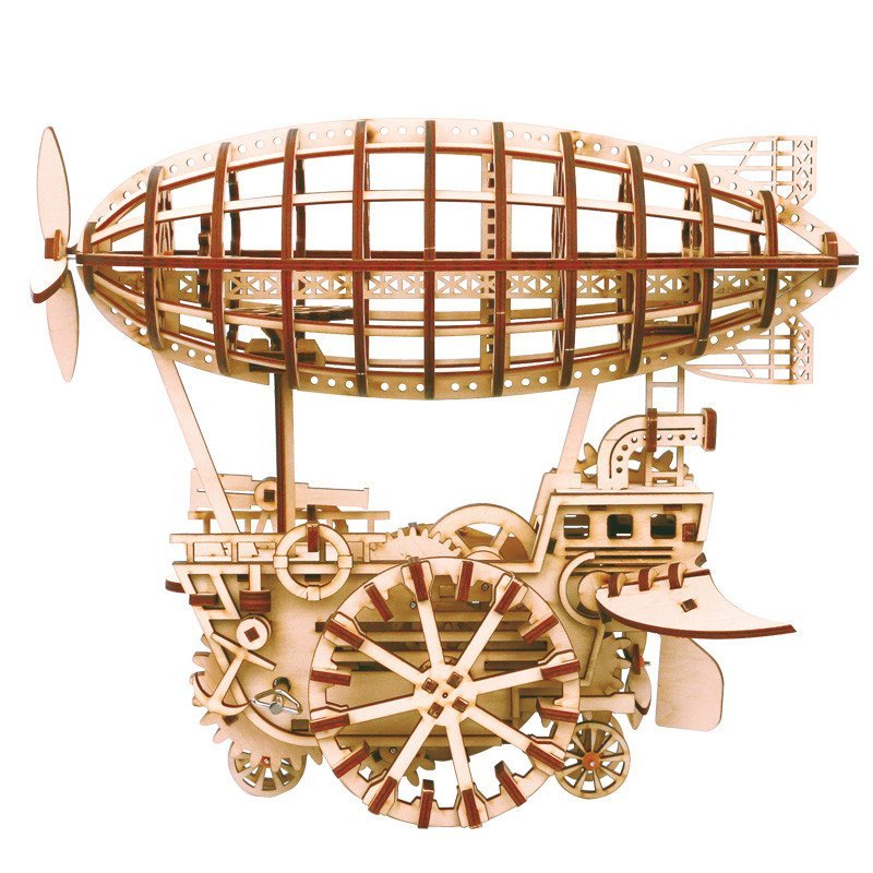 Zeppelin - ensemble de bois à construire