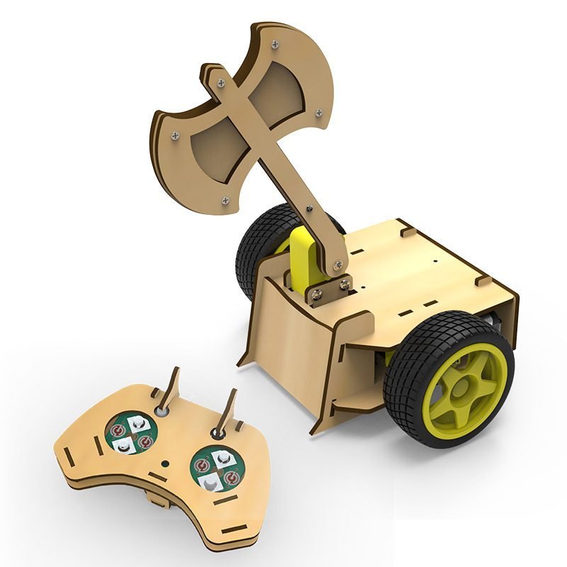 Robot de bataille en bois à fabriquer