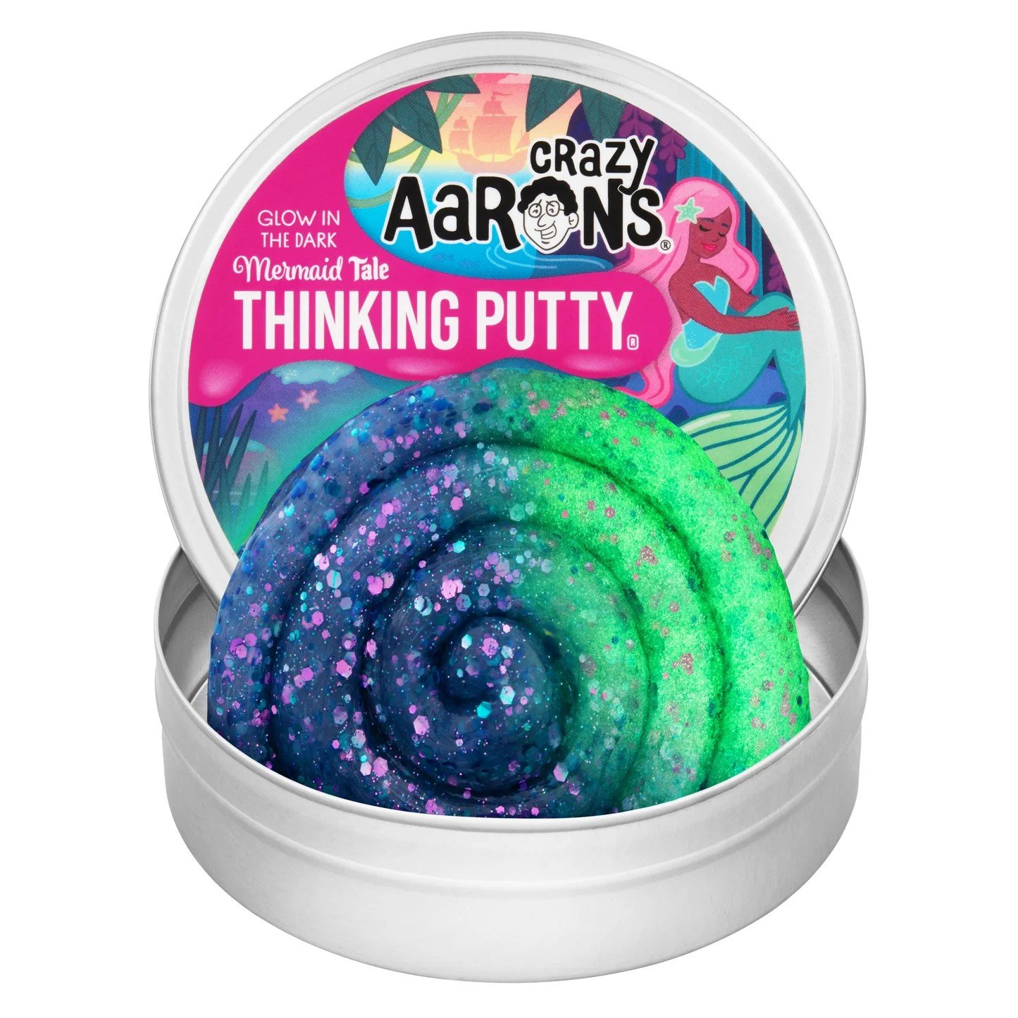 Putty intelligent Crazy Aaron qui brille dans le noir