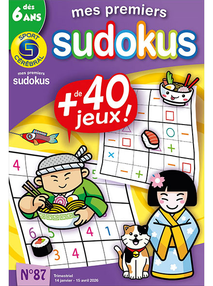 MES PREMIERS SUDOKUS