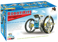 Ensemble robotique solaire 14-en-1