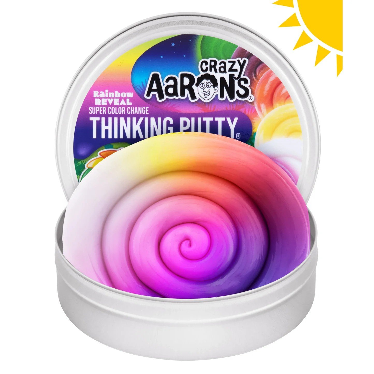 Putty intelligent Crazy Aaron changeant de couleur à la chaleur