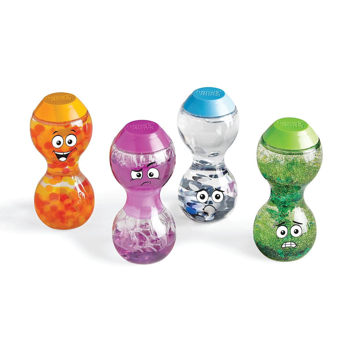 Bouteilles sensorielles émotions - Excité, nerveux, solitaire et impatient