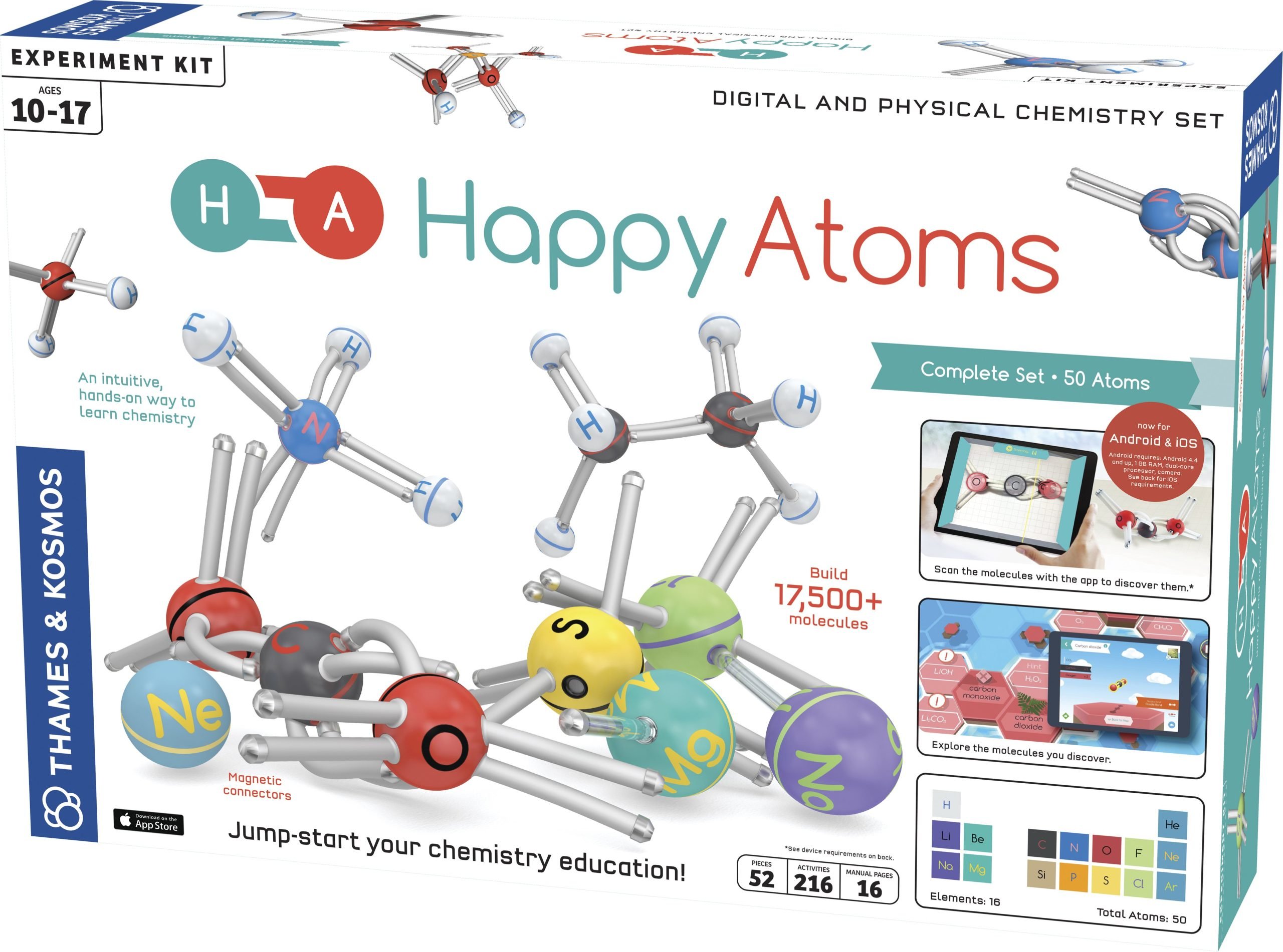 Happy Atoms - ensemble de molécules