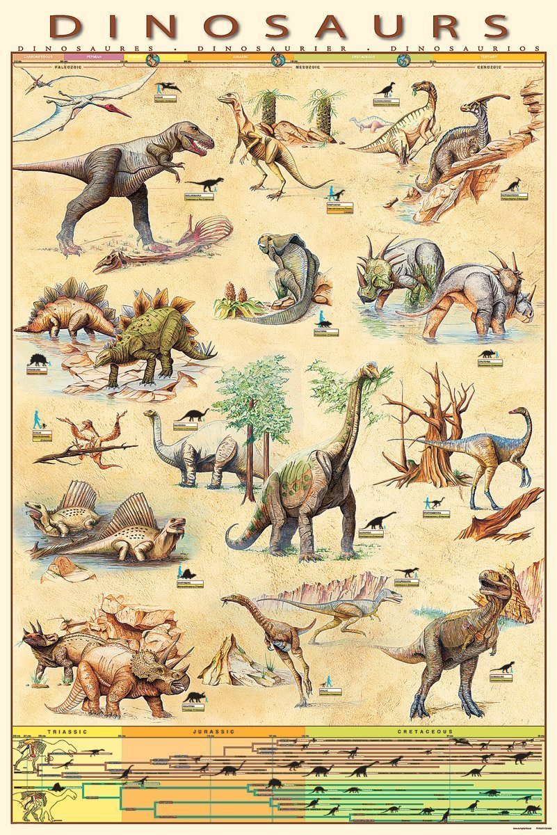 Dinosaures - Affiche