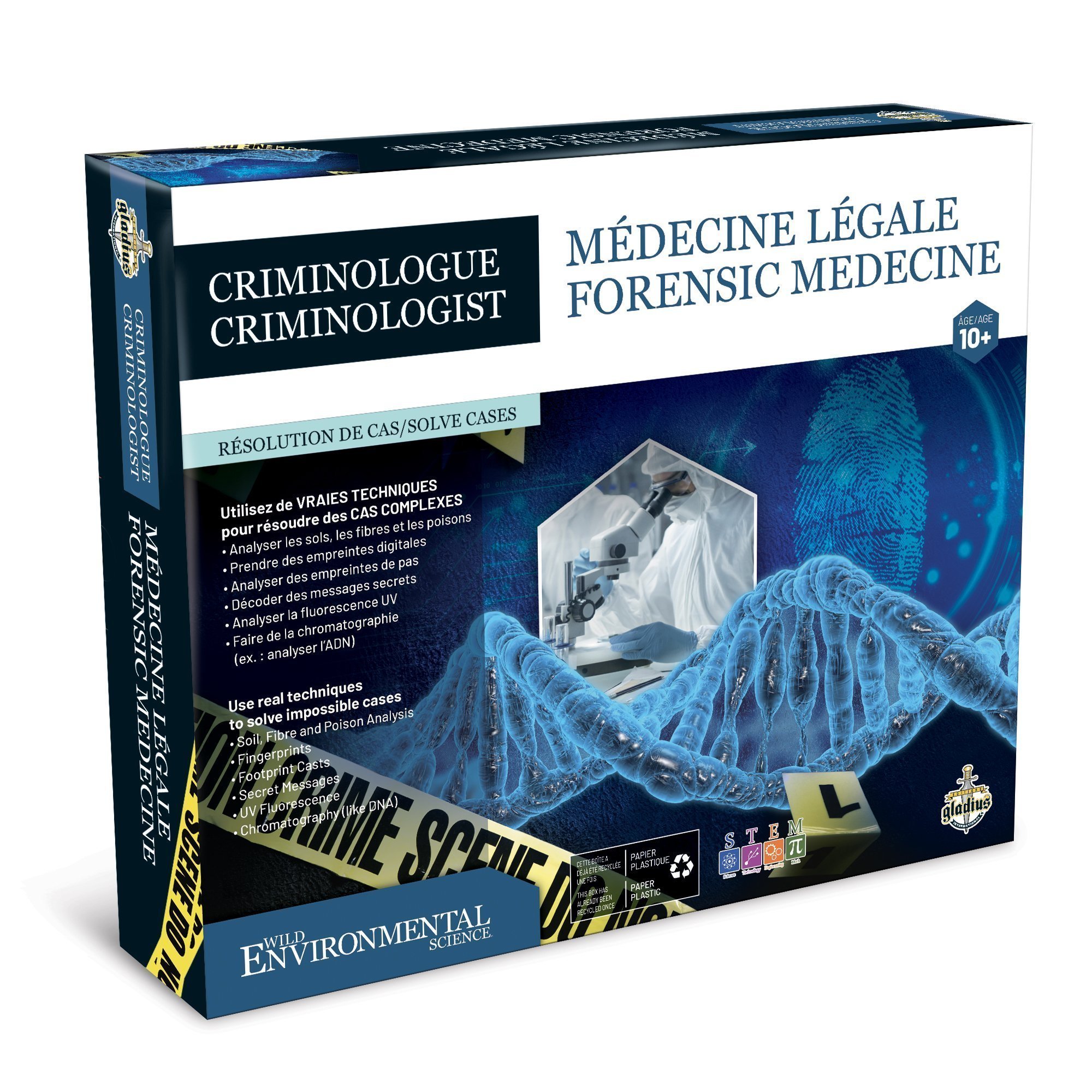 Ensemble de criminologie et médecine légale