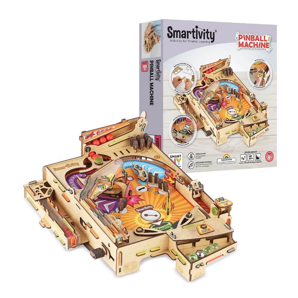 Machine à boules à construire