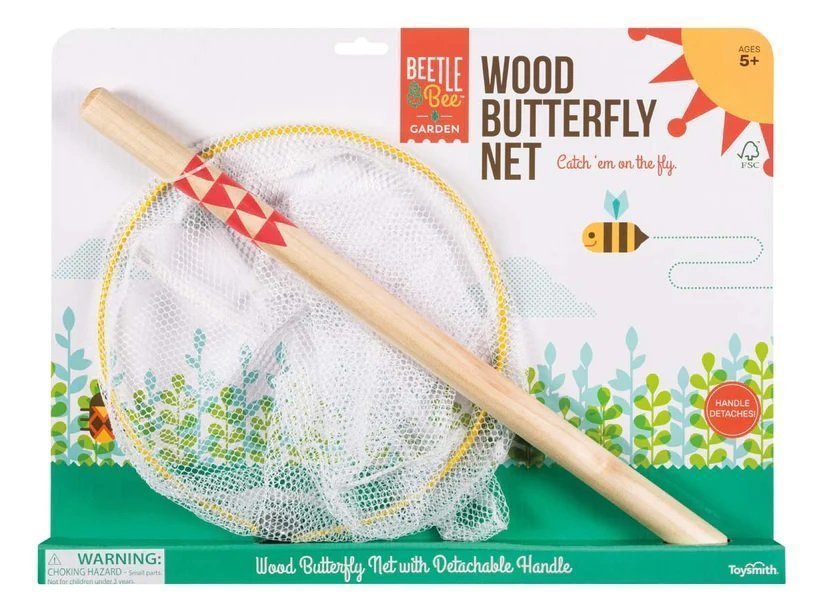 Filet à papillon en bois