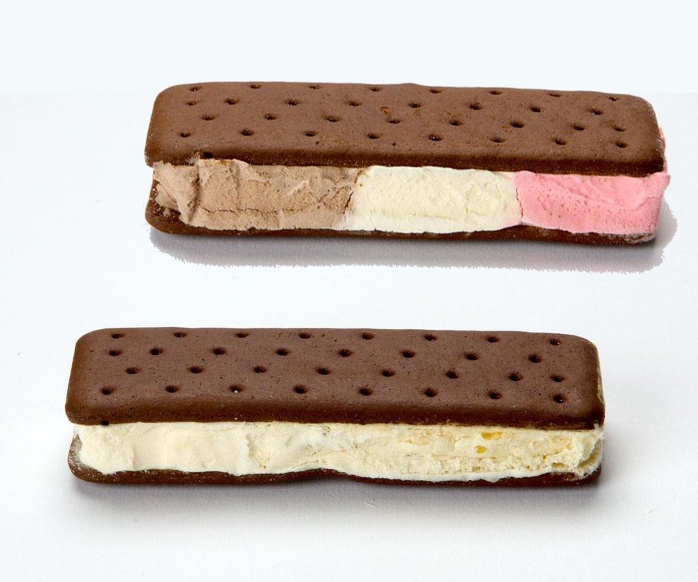 Sandwich crème glacée d'astronaute