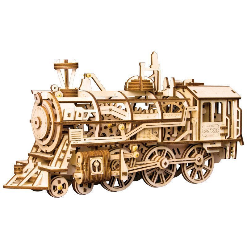 Locomotive - modèle en bois à construire