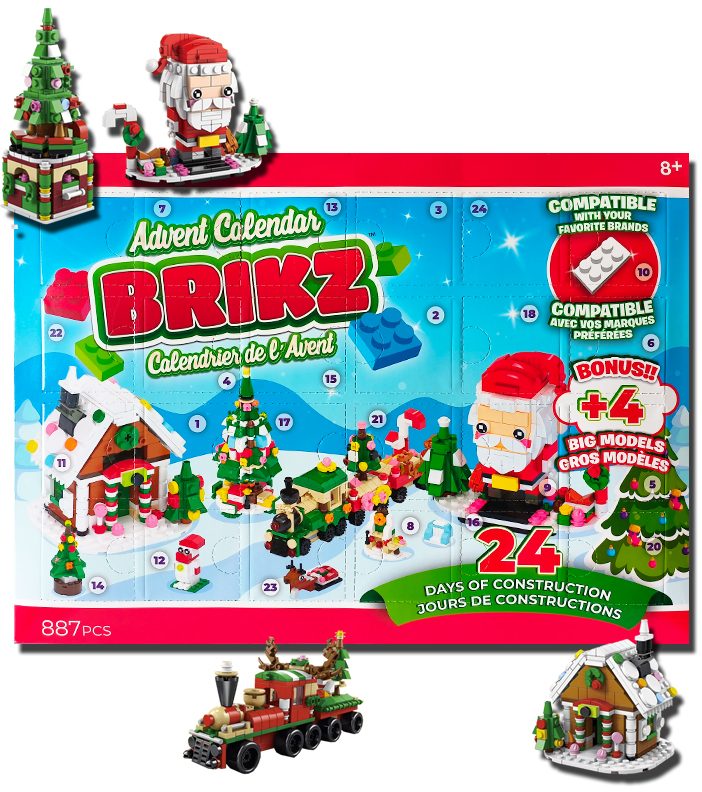 Calendrier de l'Avent Briks - blocs de construction