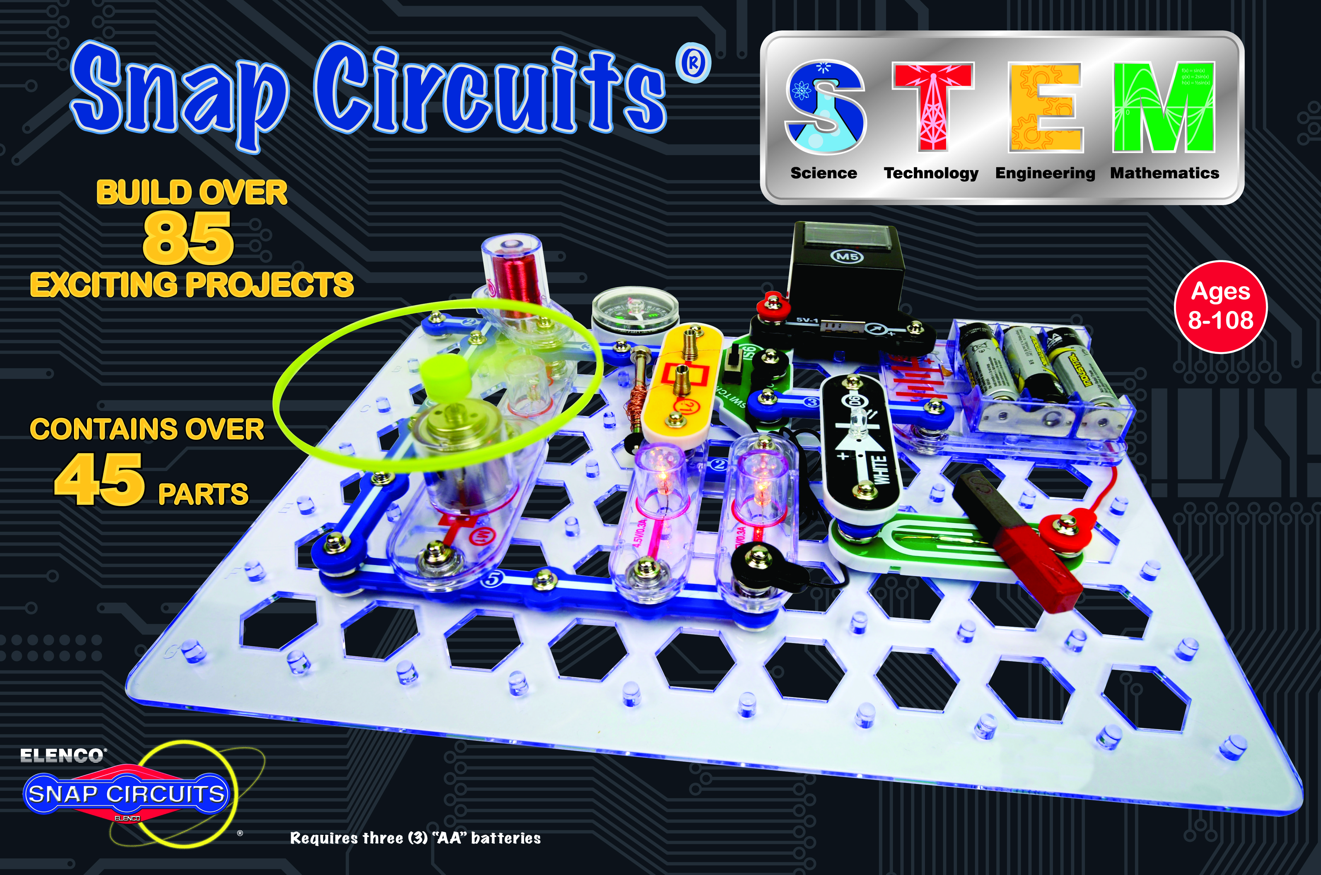 Snap Circuits STIM - science, technologie, ingénierie et mathématiques