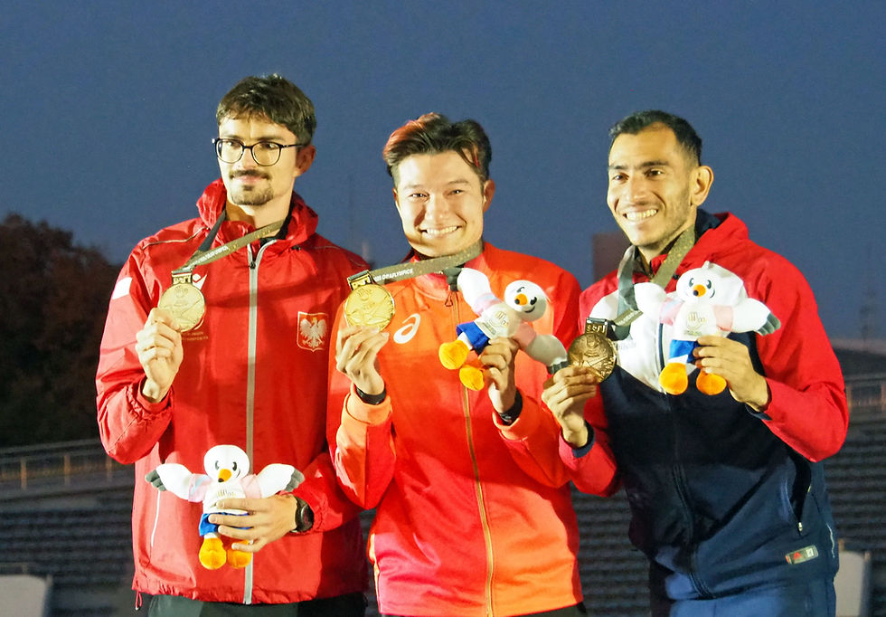 金メダルの山田