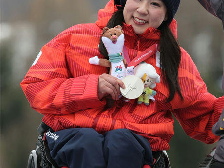 【ミラノ・コルティナ冬季パラ】アルペンスキー女子大回転　村岡が２つ目の銀