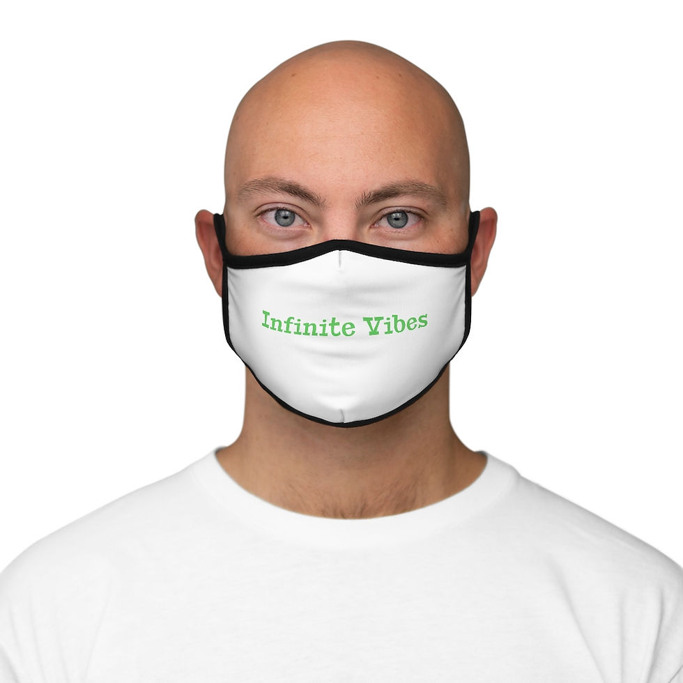 Thumbnail: "Infinite Vibes" Face Mask