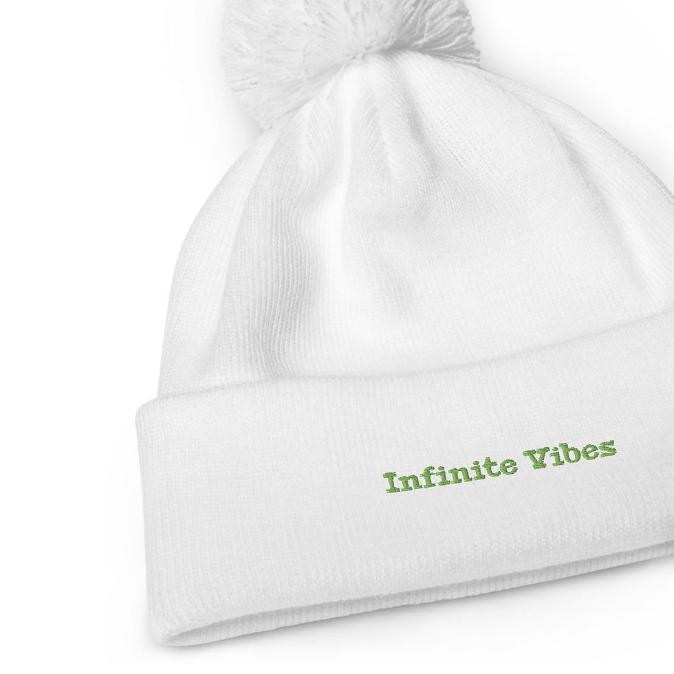 Thumbnail: "Infinite Vibes" Pom pom beanie