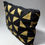 Miniature : Coussin bogolan triangles noirs