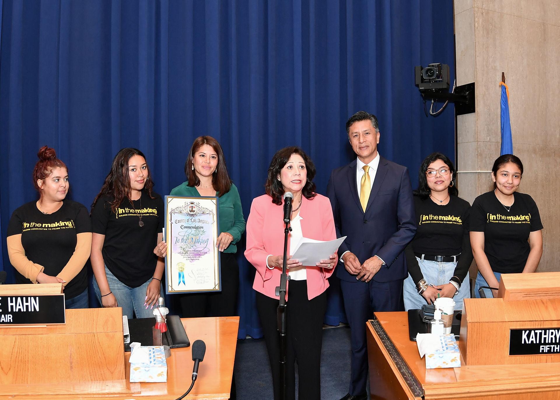 Supervisor Solis introducing ITM