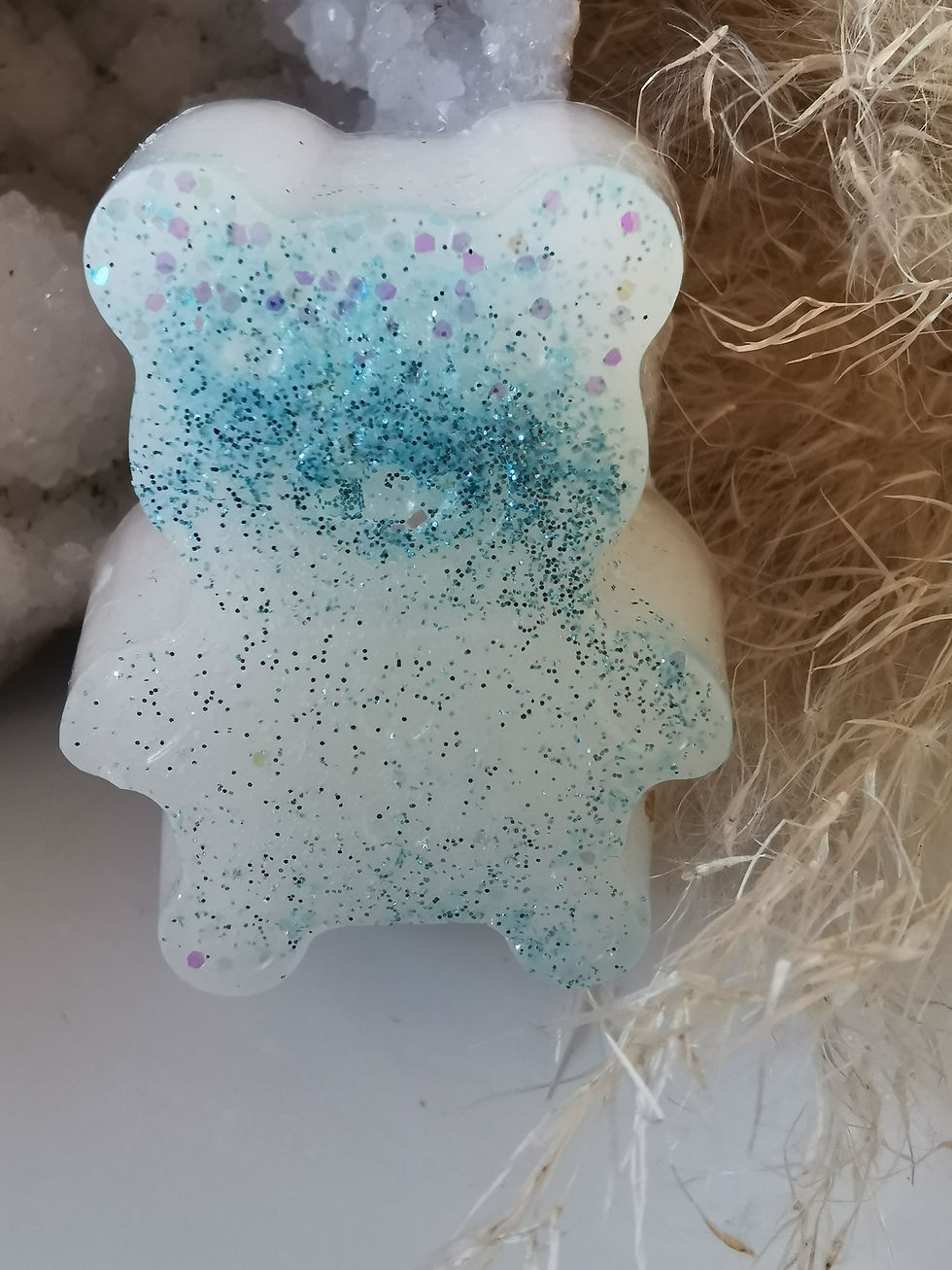Miniature : Fondant Oursons "Icy Blue" senteur "Baby Powder"
