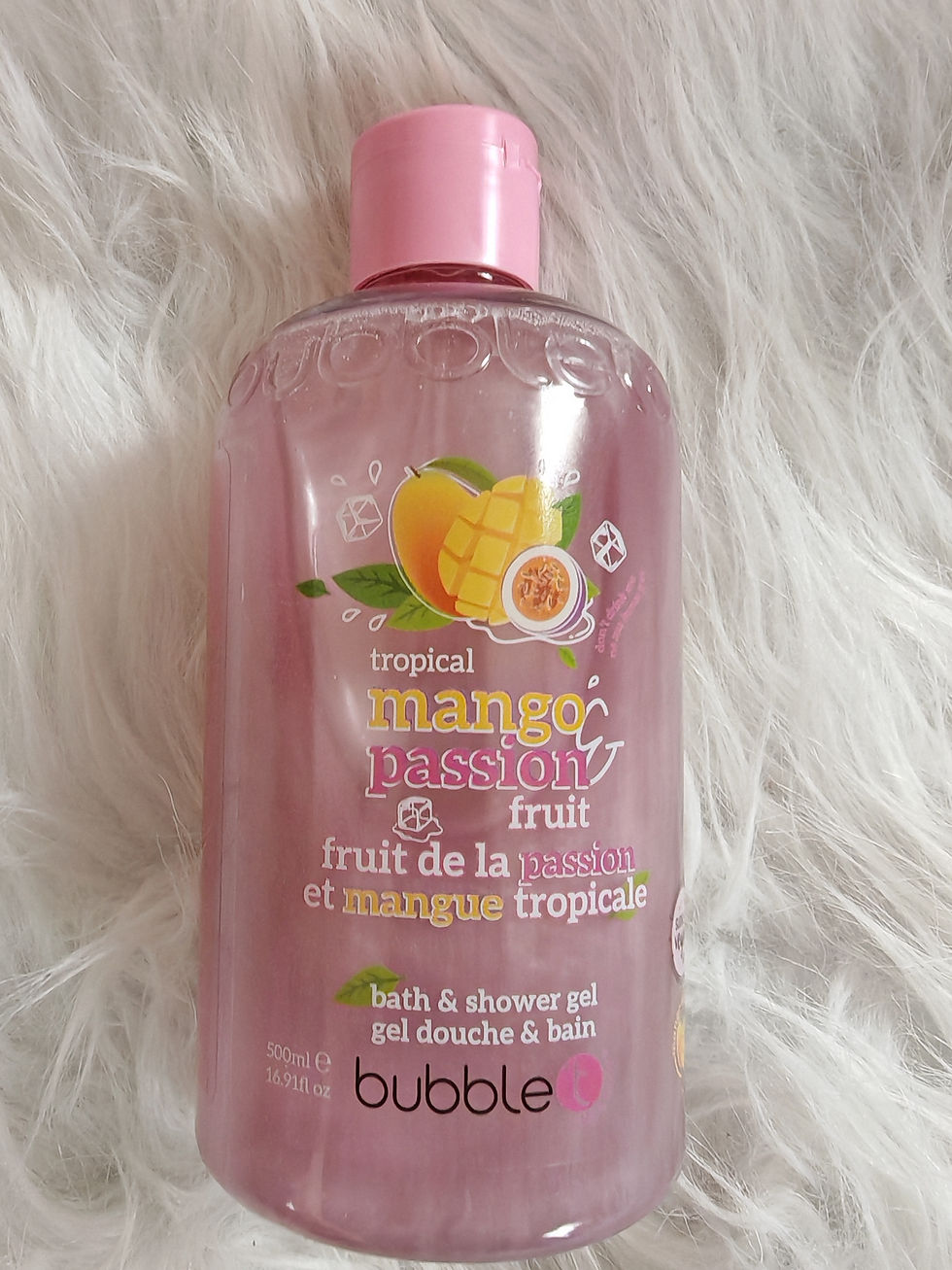 Gel douche et bain - Smoothie mangue et fruit de la passion