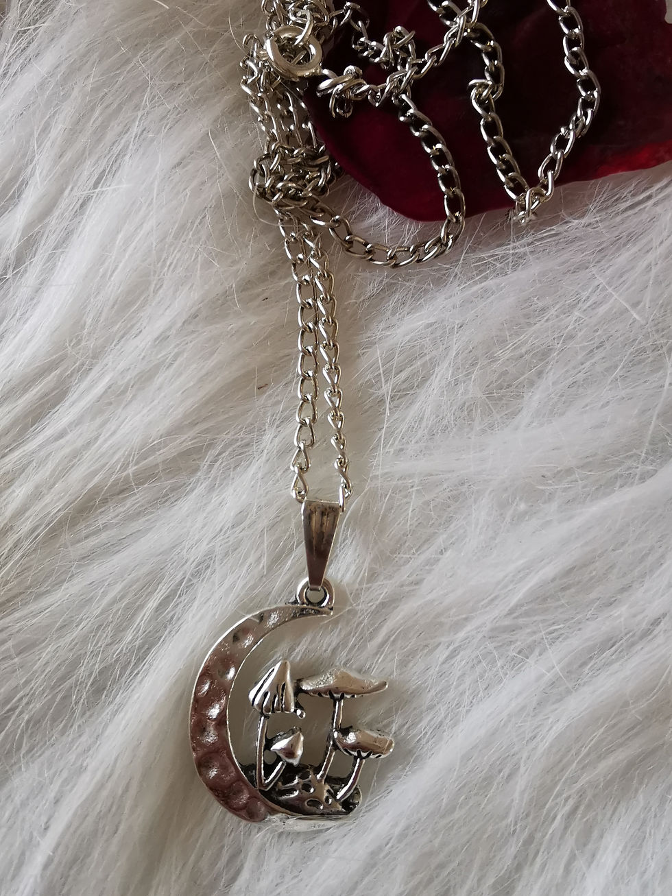 Miniature : Collier "Mushroom Moon"