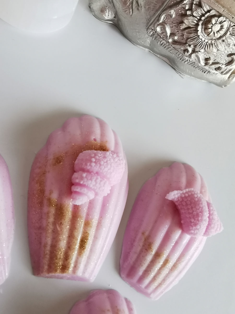 Miniature : Fondant Madeleine "Fraise"