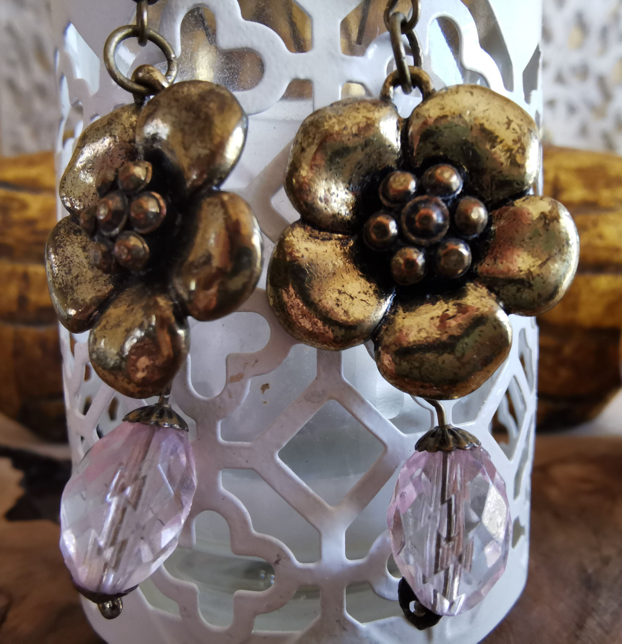 Boucle d'oreille "Fleur"