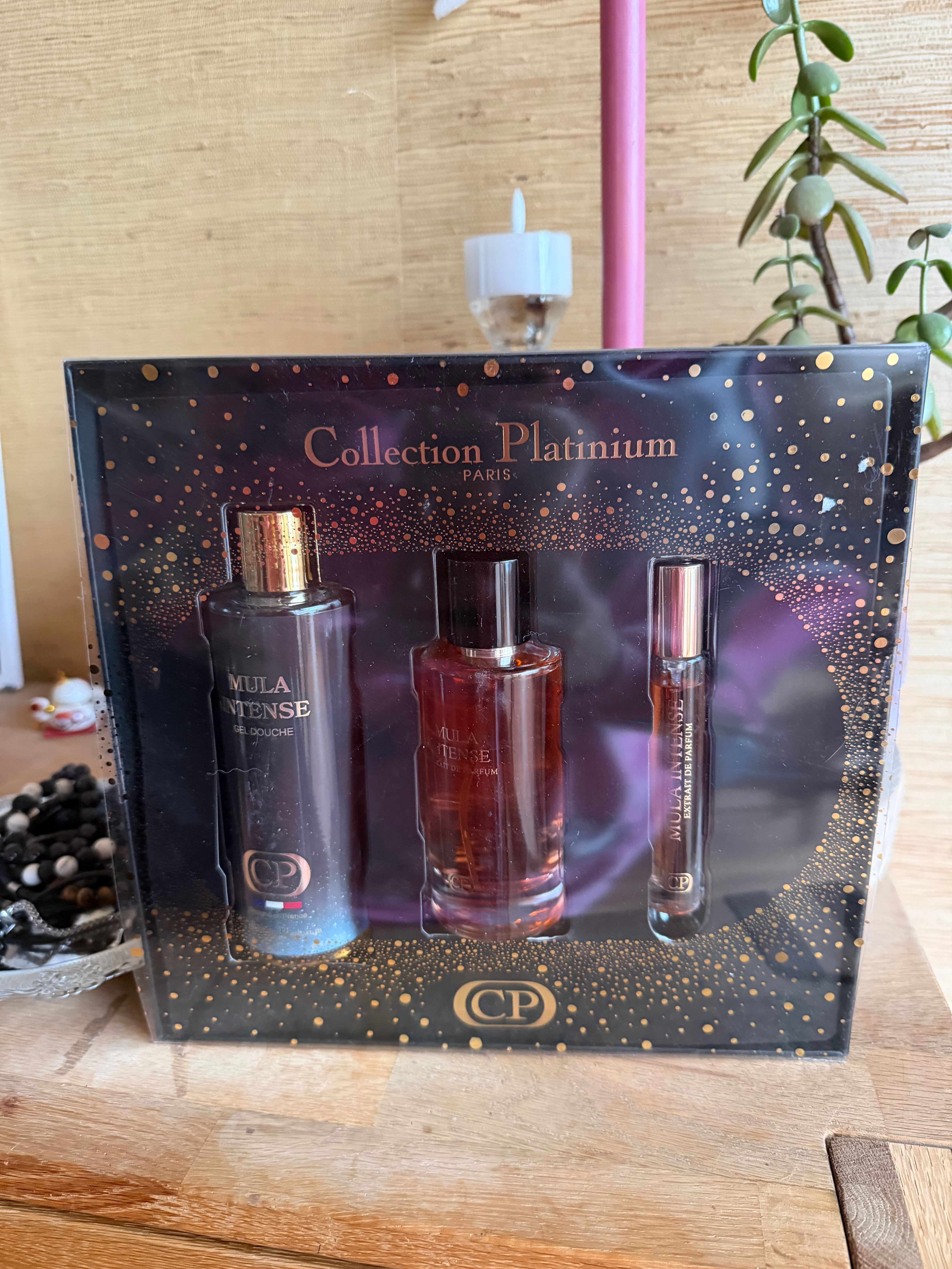 Parfum Coffret « Mula Intense » Collection Platinium 