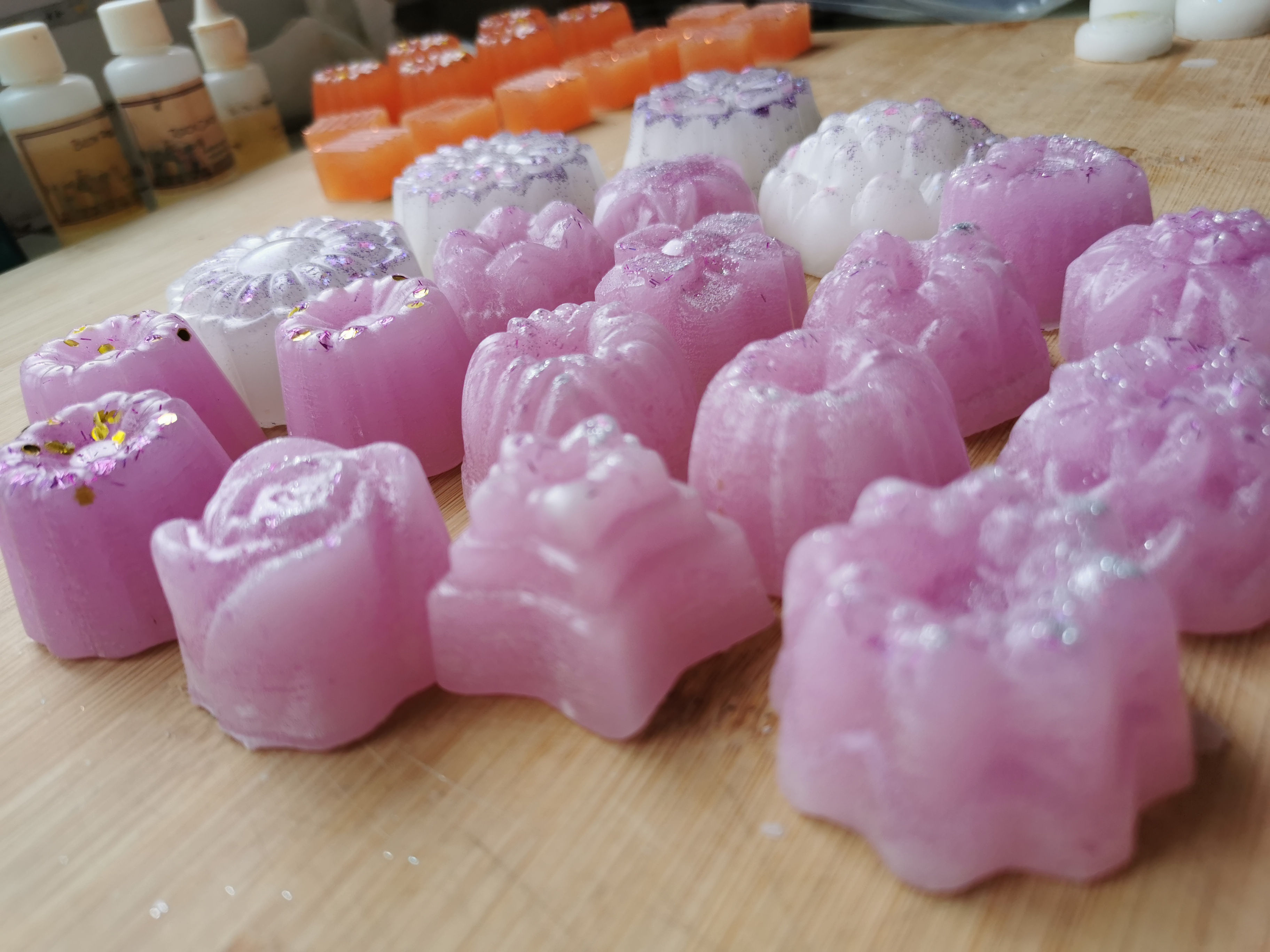 Fondant Kouglof - Fleur "Rock Candy"