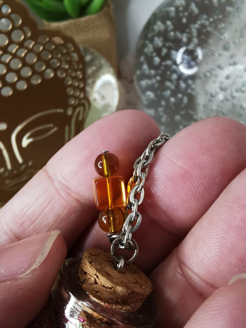 Miniature : Fiole "Vive les Paillettes"