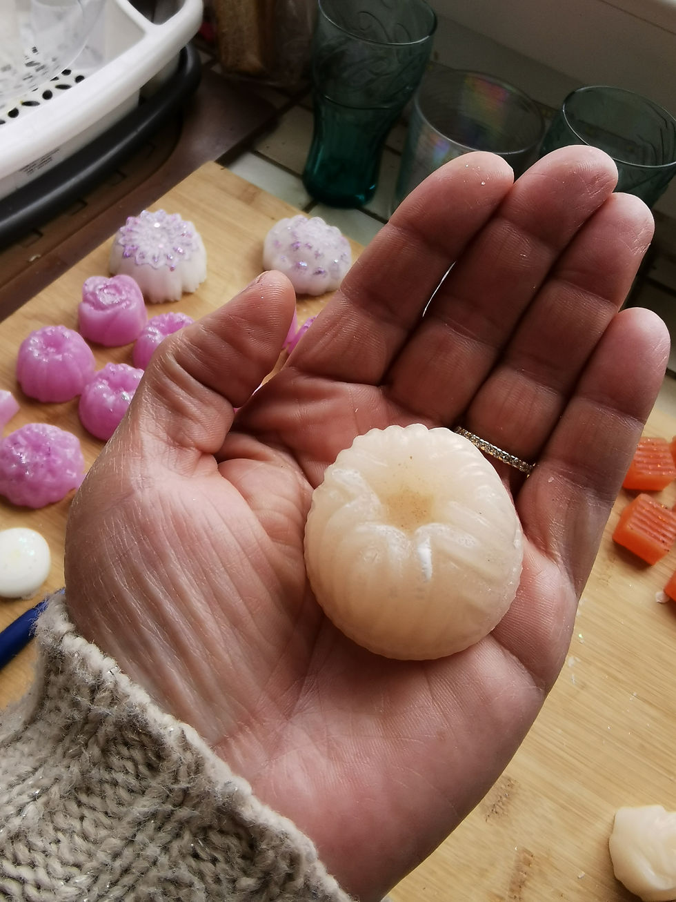 Miniature : Kouglof et fleurs "Rock Candy"