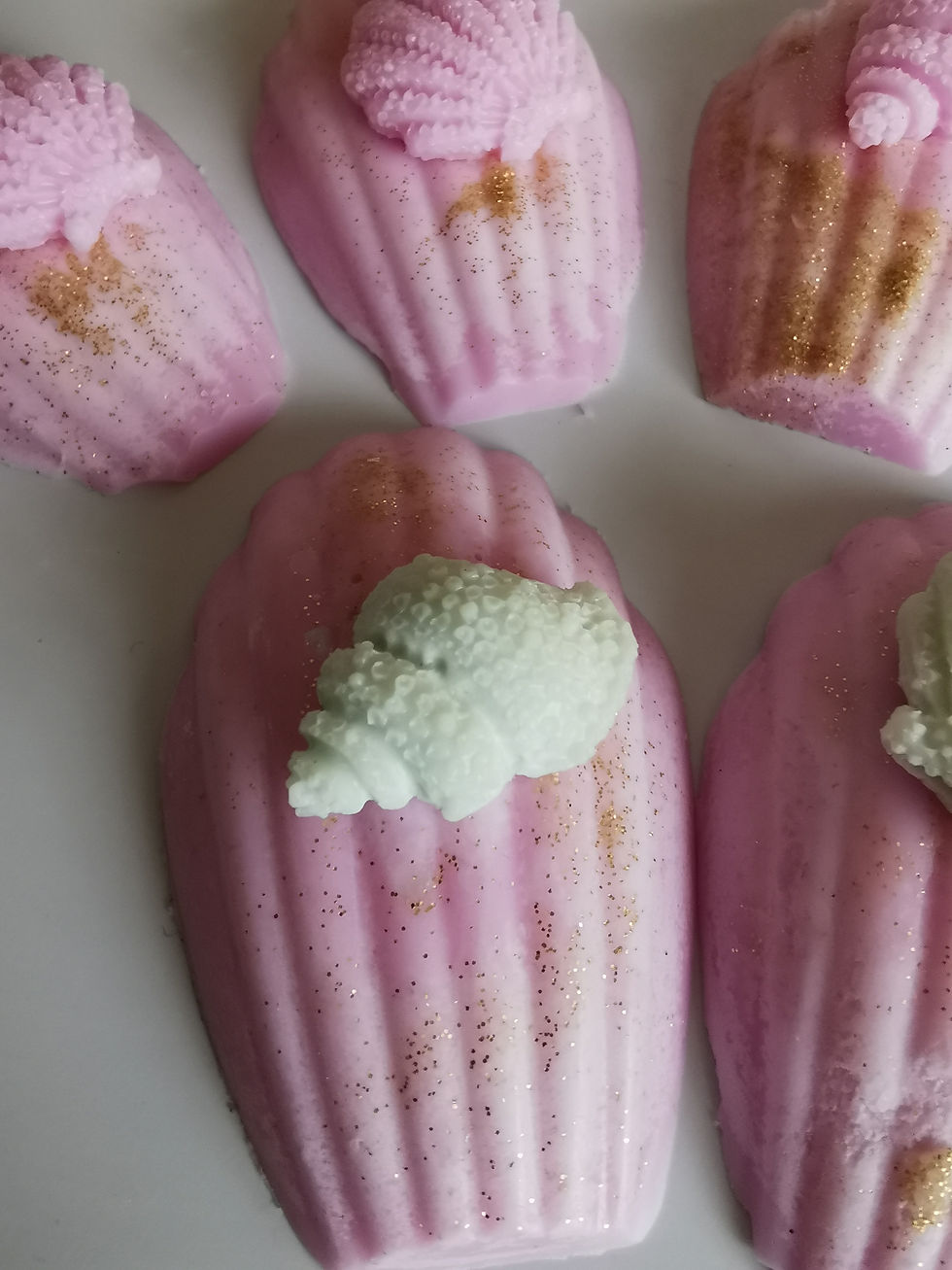 Miniature : Fondant Madeleine "Fraise"
