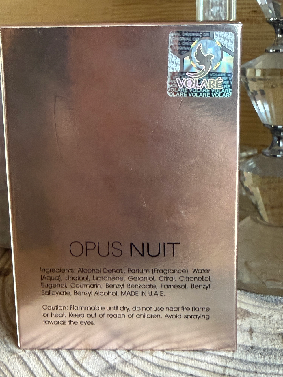 Miniature : Parfum « Opus Nuit »  Volaré